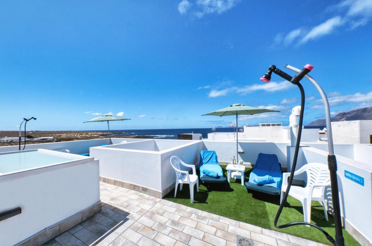Villa Karma Famara 2 25M Del Mar Esterno foto